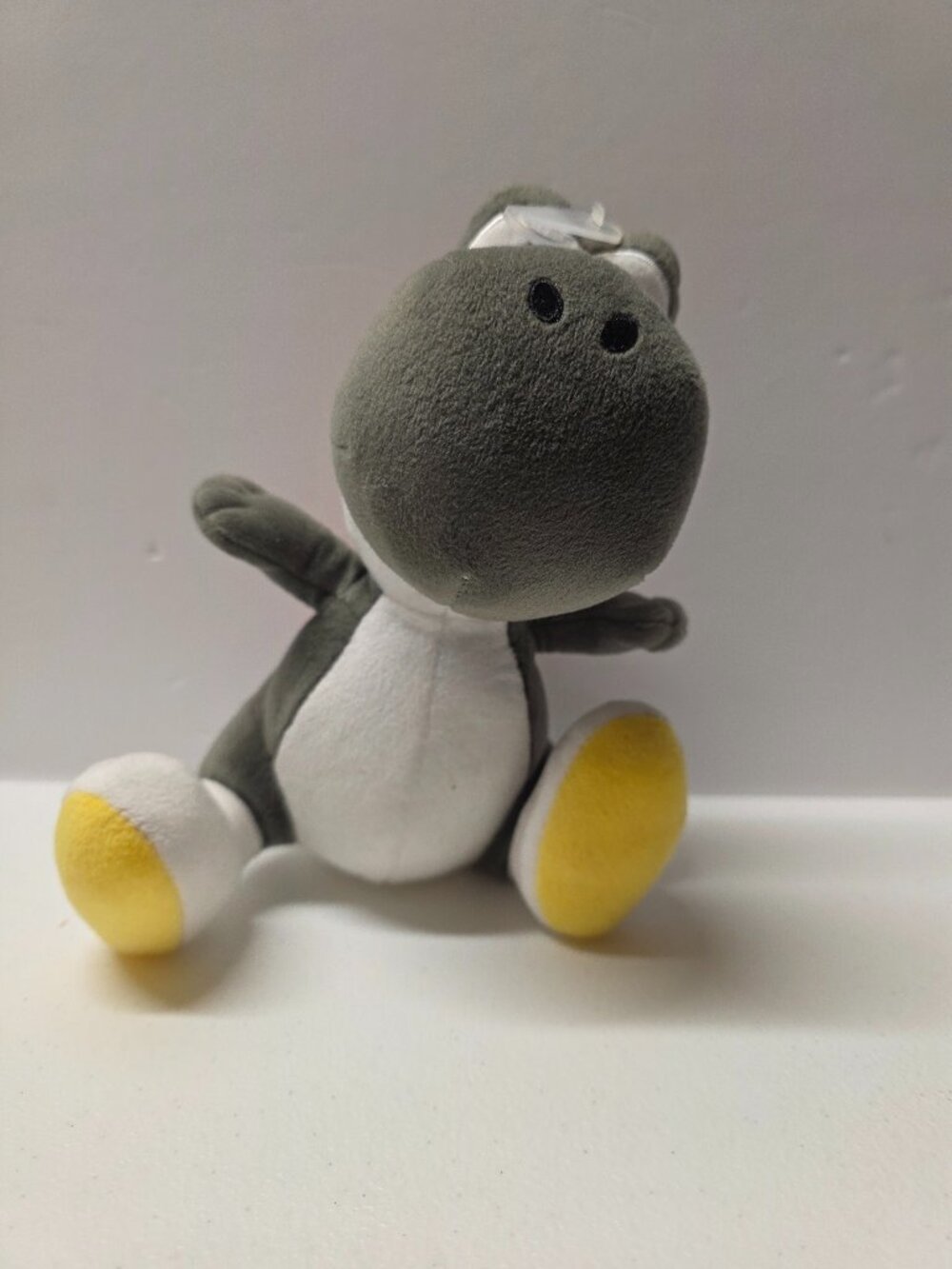 Super Mario Nintendo Little Buddy Black Yoshi Plush Stuffed Animal Toy